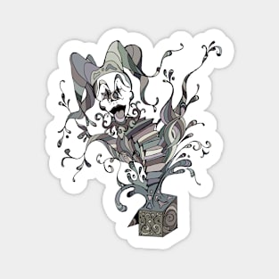 Jack In The Box, Gray Sticker